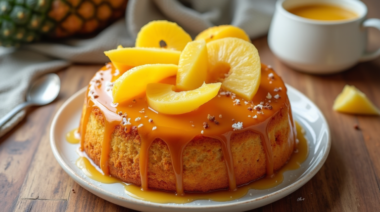 gateau ananas au yaourt